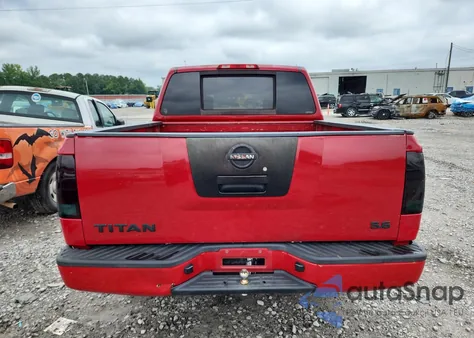 2008 Nissan Titan Xe из США, поврежденный, VIN 1N6AA07D08N353747